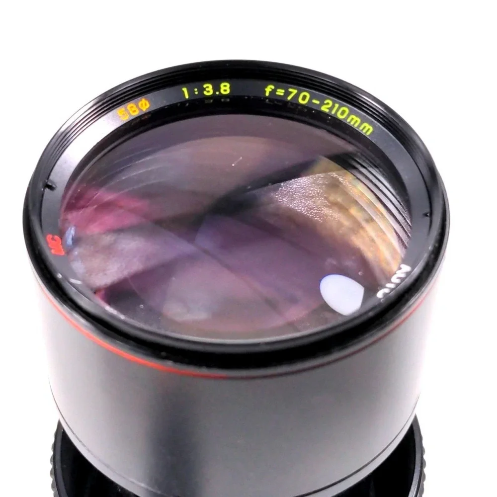Promaster Spectrum 7 70-210mm f/4.5-5.6 Macro Zoom Lens Minolta Mount Japan VTG